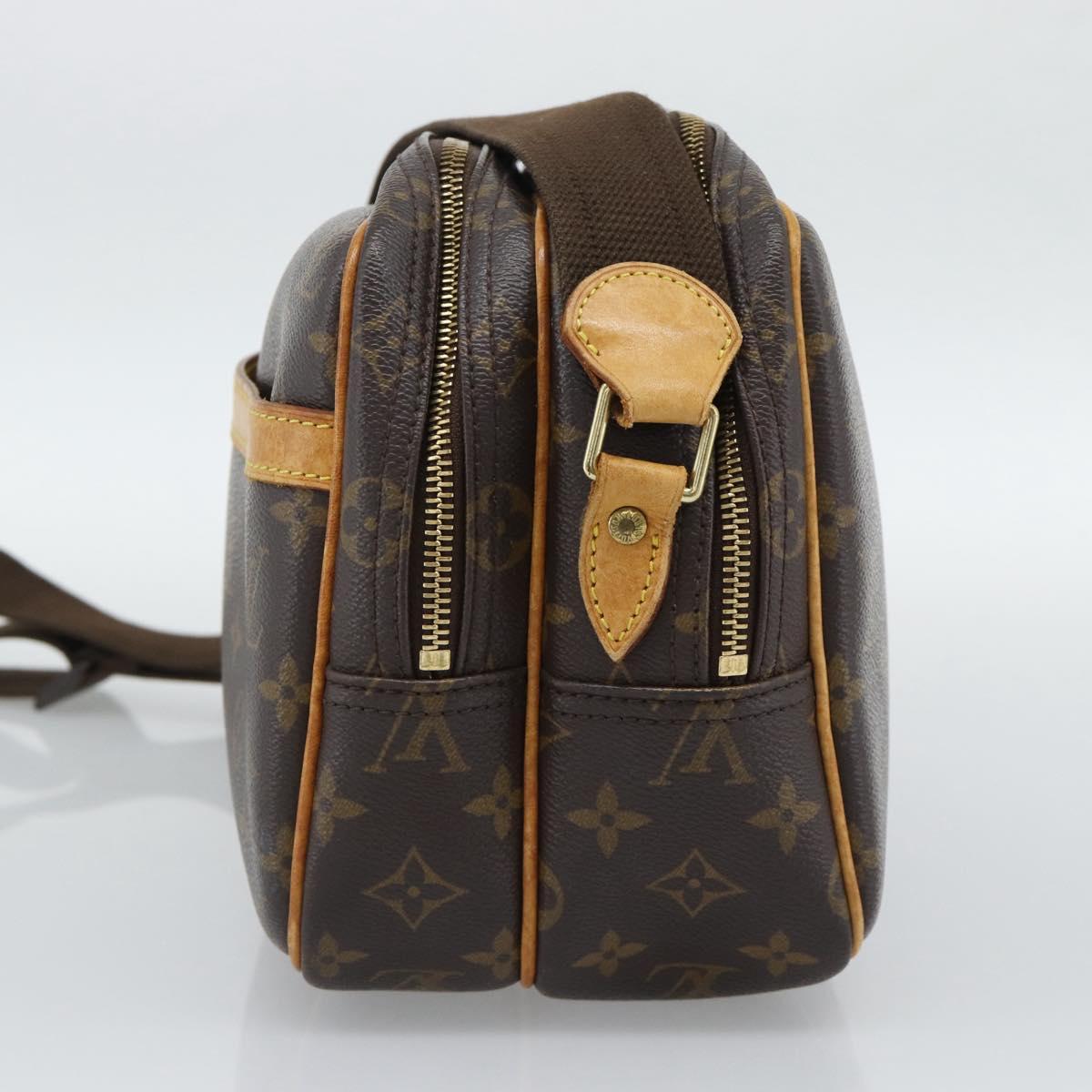 LOUIS VUITTON Monogram Reporter PM Shoulder Bag M45254 LV Auth ep15185
