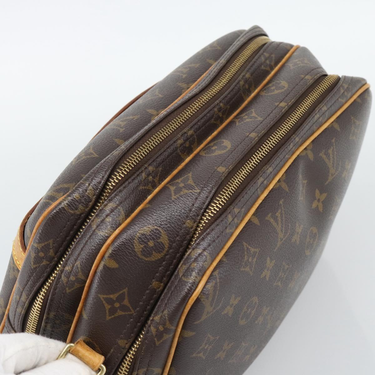 LOUIS VUITTON Monogram Reporter PM Shoulder Bag M45254 LV Auth ep15185