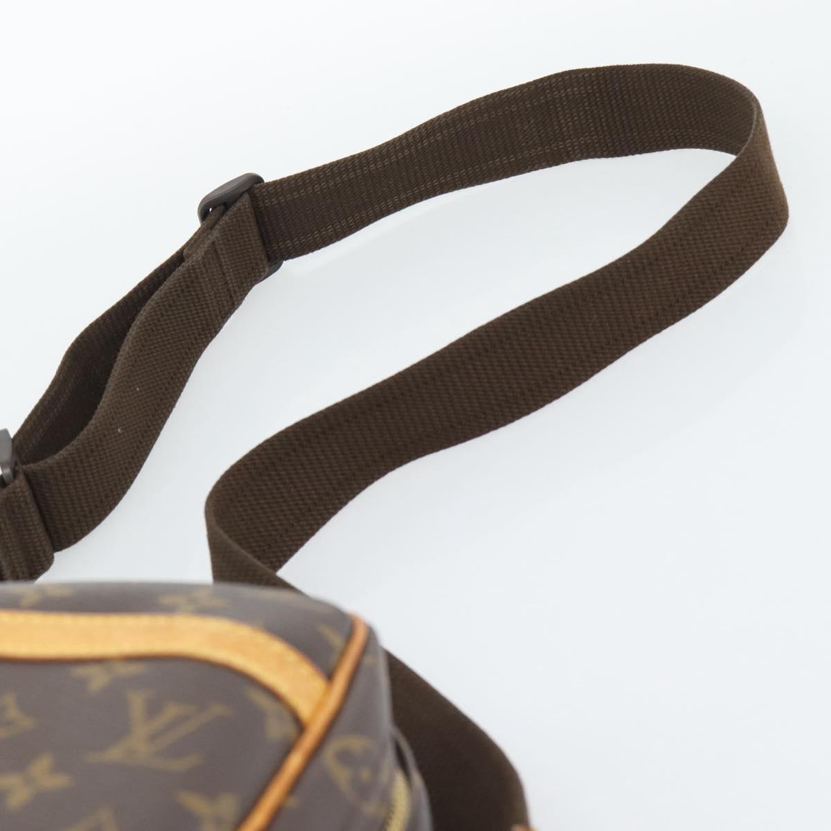 LOUIS VUITTON Monogram Reporter PM Shoulder Bag M45254 LV Auth ep15185