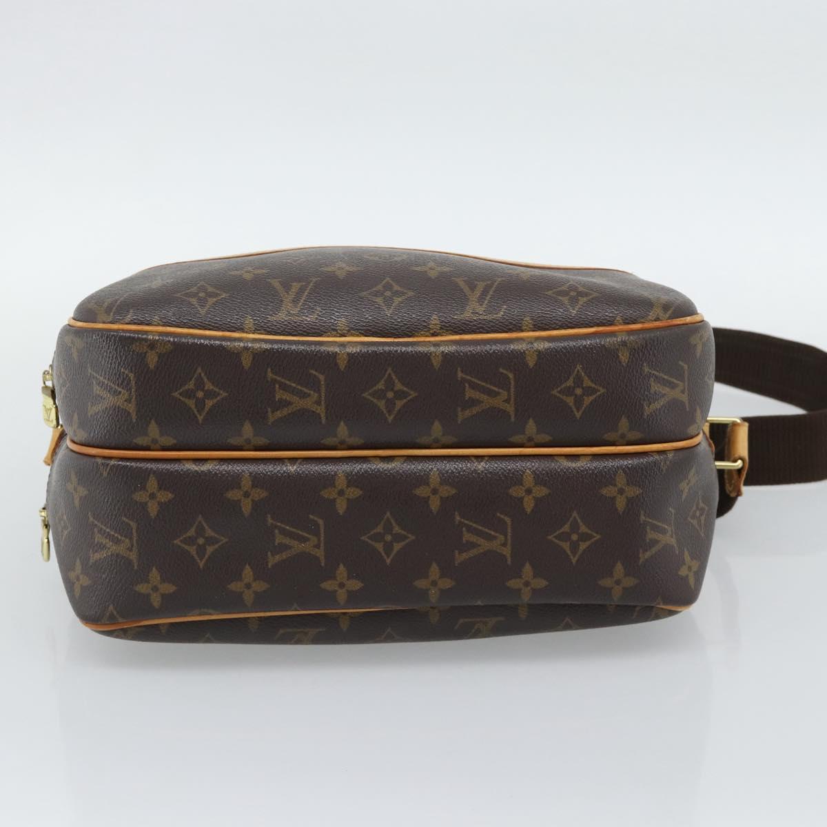 LOUIS VUITTON Monogram Reporter PM Shoulder Bag M45254 LV Auth ep15185