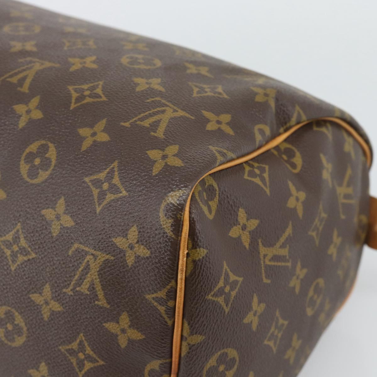 LOUIS VUITTON Monogram Speedy 30 Hand Bag M41526 LV Auth ep15187