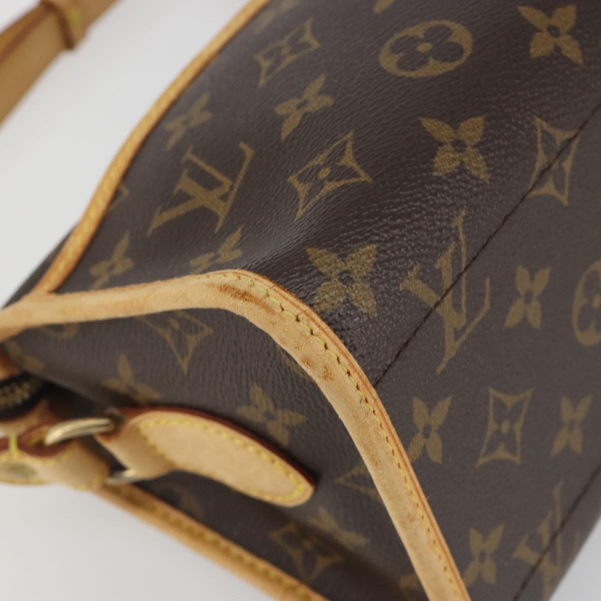 LOUIS VUITTON Monogram Popincourt Long Shoulder Bag M40008 LV Auth ep15191