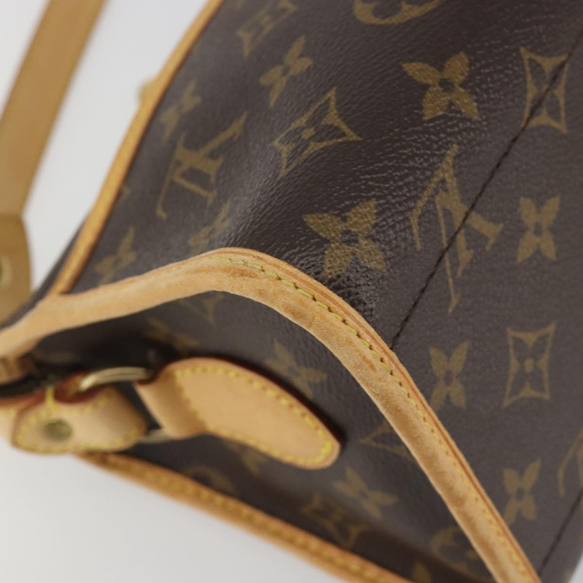 LOUIS VUITTON Monogram Popincourt Long Shoulder Bag M40008 LV Auth ep15191