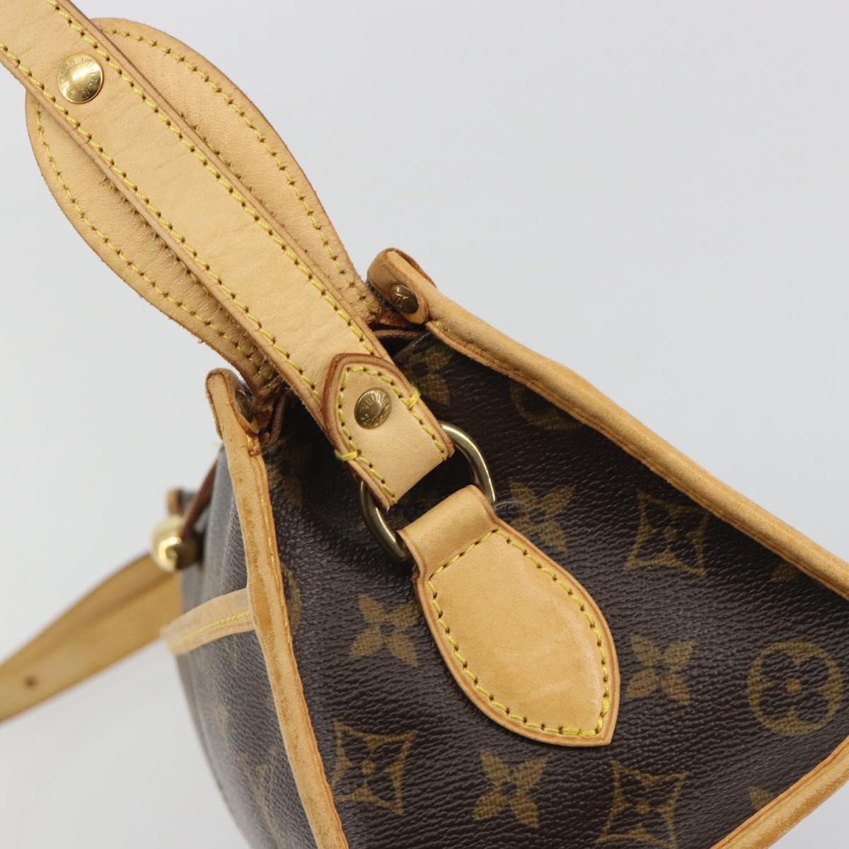 LOUIS VUITTON Monogram Popincourt Long Shoulder Bag M40008 LV Auth ep15191