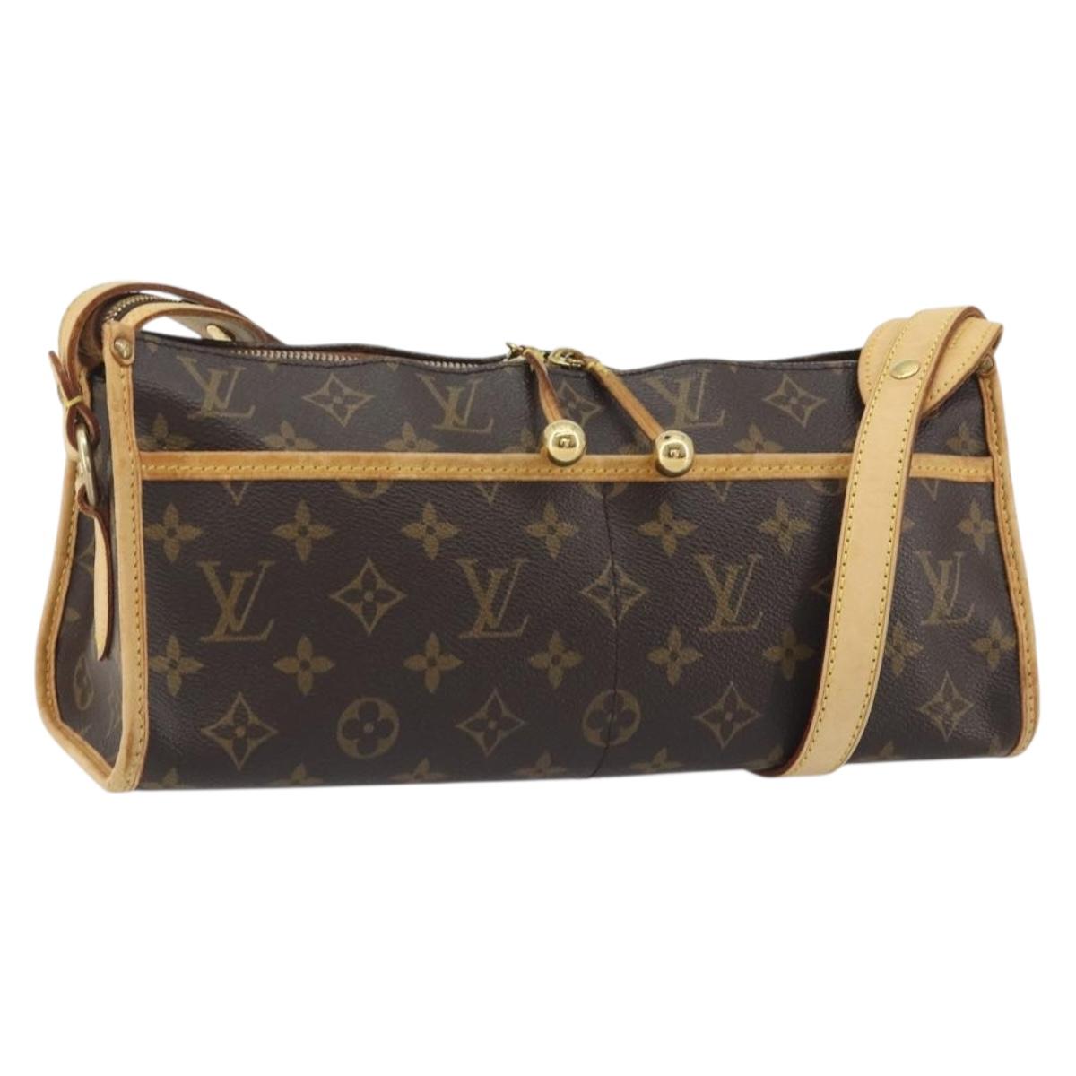 LOUIS VUITTON Monogram Popincourt Long Shoulder Bag M40008 LV Auth ep15191