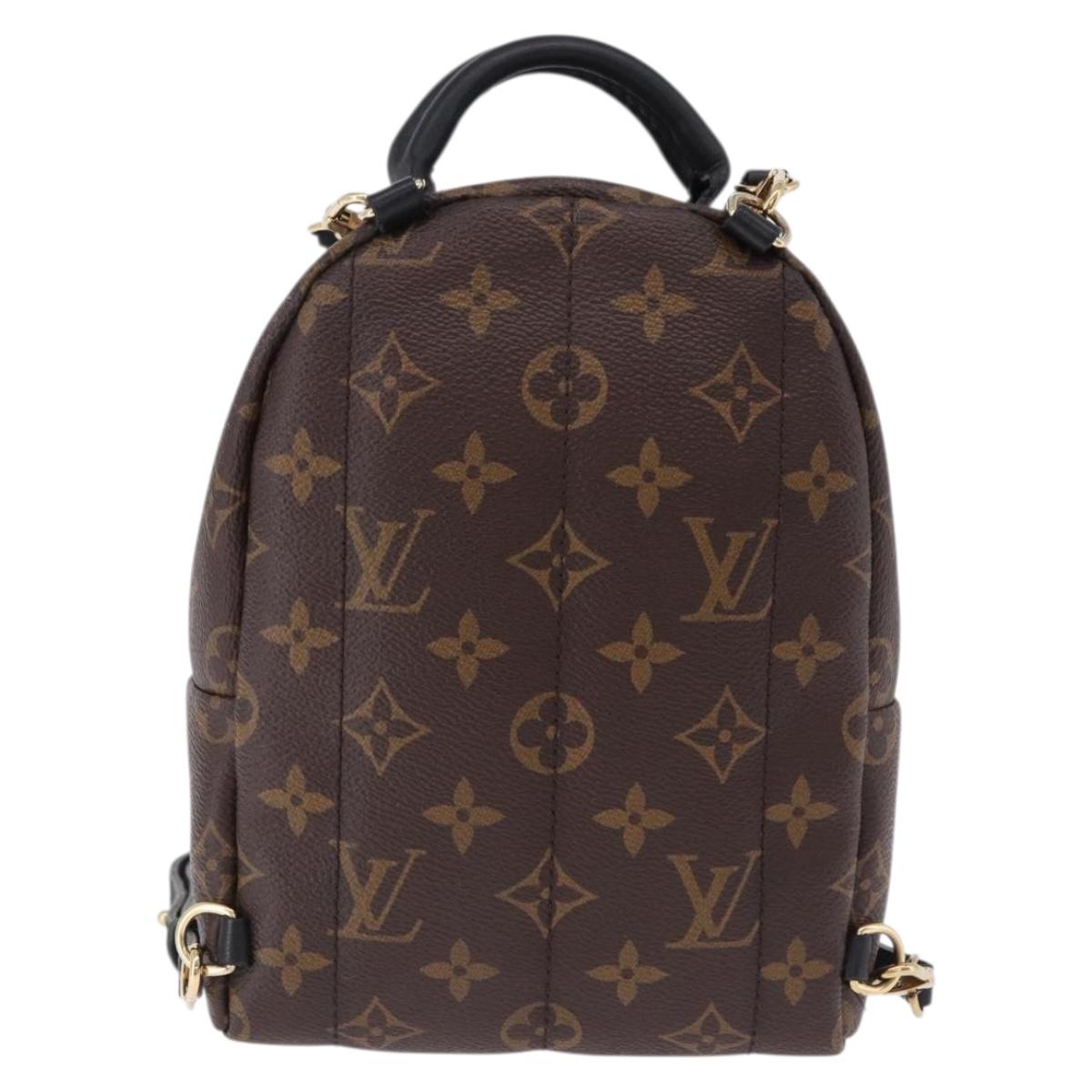 LOUIS VUITTON Monogram Palm Springs MINI Backpack M44873 LV Auth ep15194A