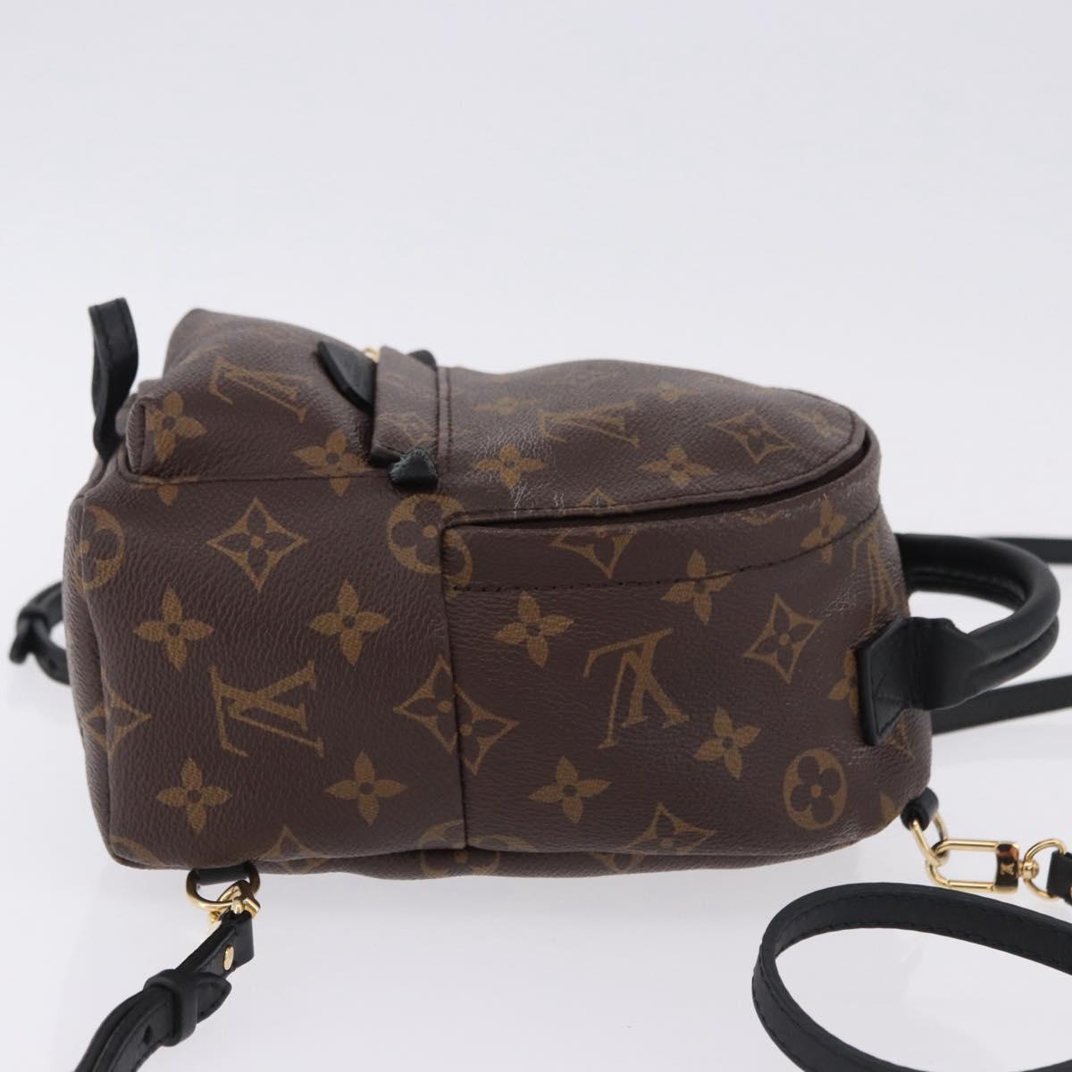 LOUIS VUITTON Monogram Palm Springs MINI Backpack M44873 LV Auth ep15194A