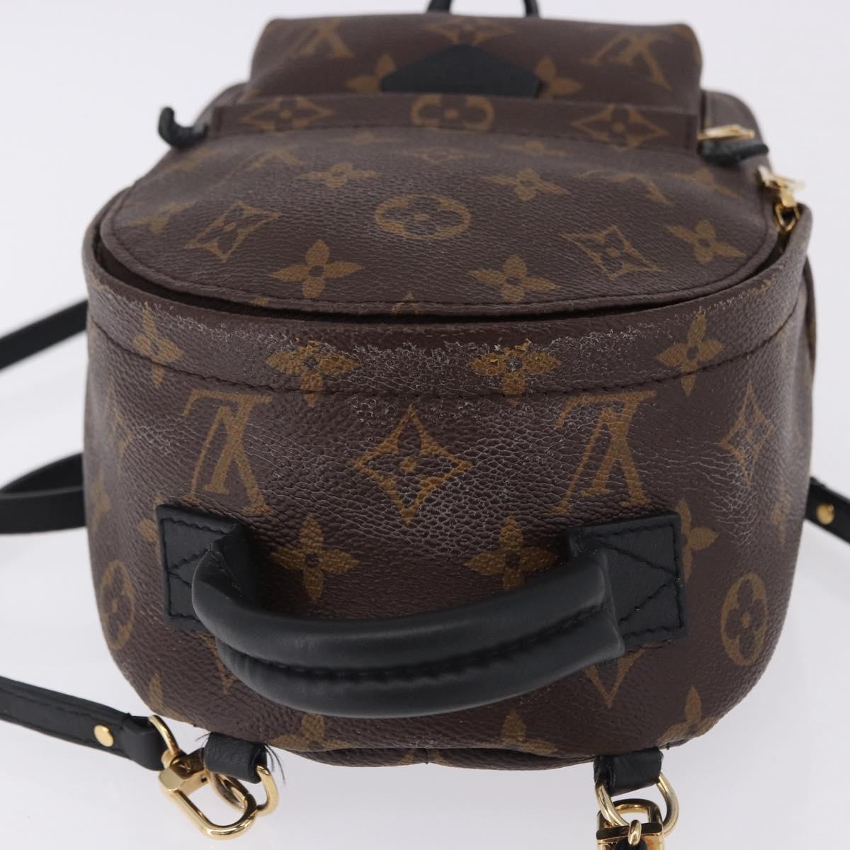 LOUIS VUITTON Monogram Palm Springs MINI Backpack M44873 LV Auth ep15194A