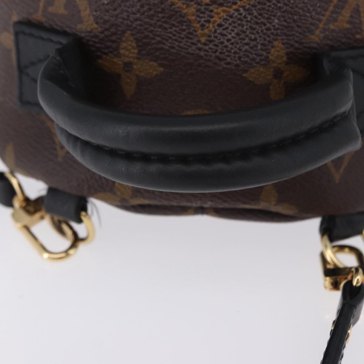 LOUIS VUITTON Monogram Palm Springs MINI Backpack M44873 LV Auth ep15194A