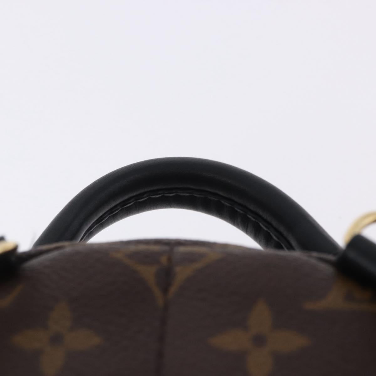 LOUIS VUITTON Monogram Palm Springs MINI Backpack M44873 LV Auth ep15194A