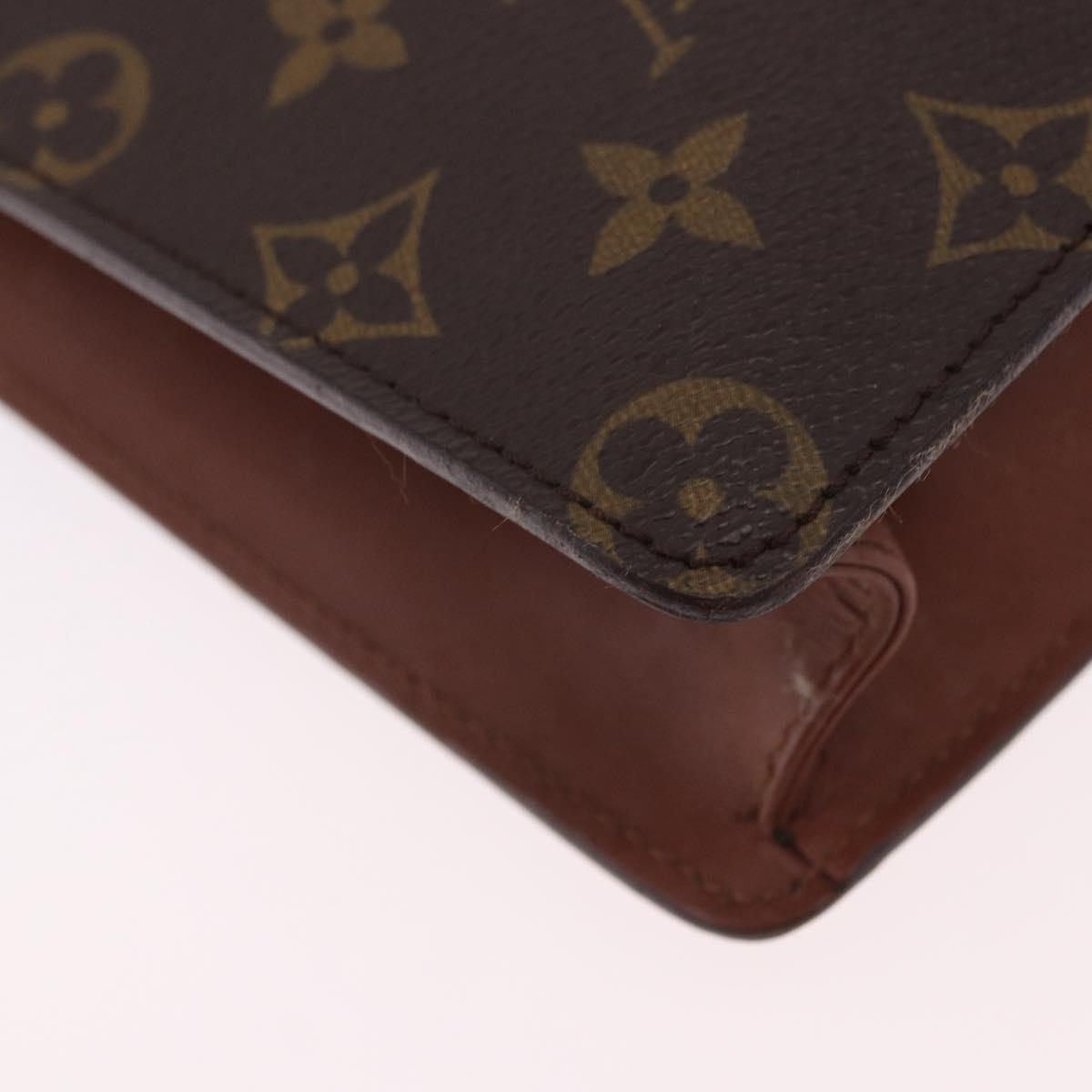 LOUIS VUITTON Monogram Monceau 26 Hand Bag 2way M51187 LV Auth ep15202