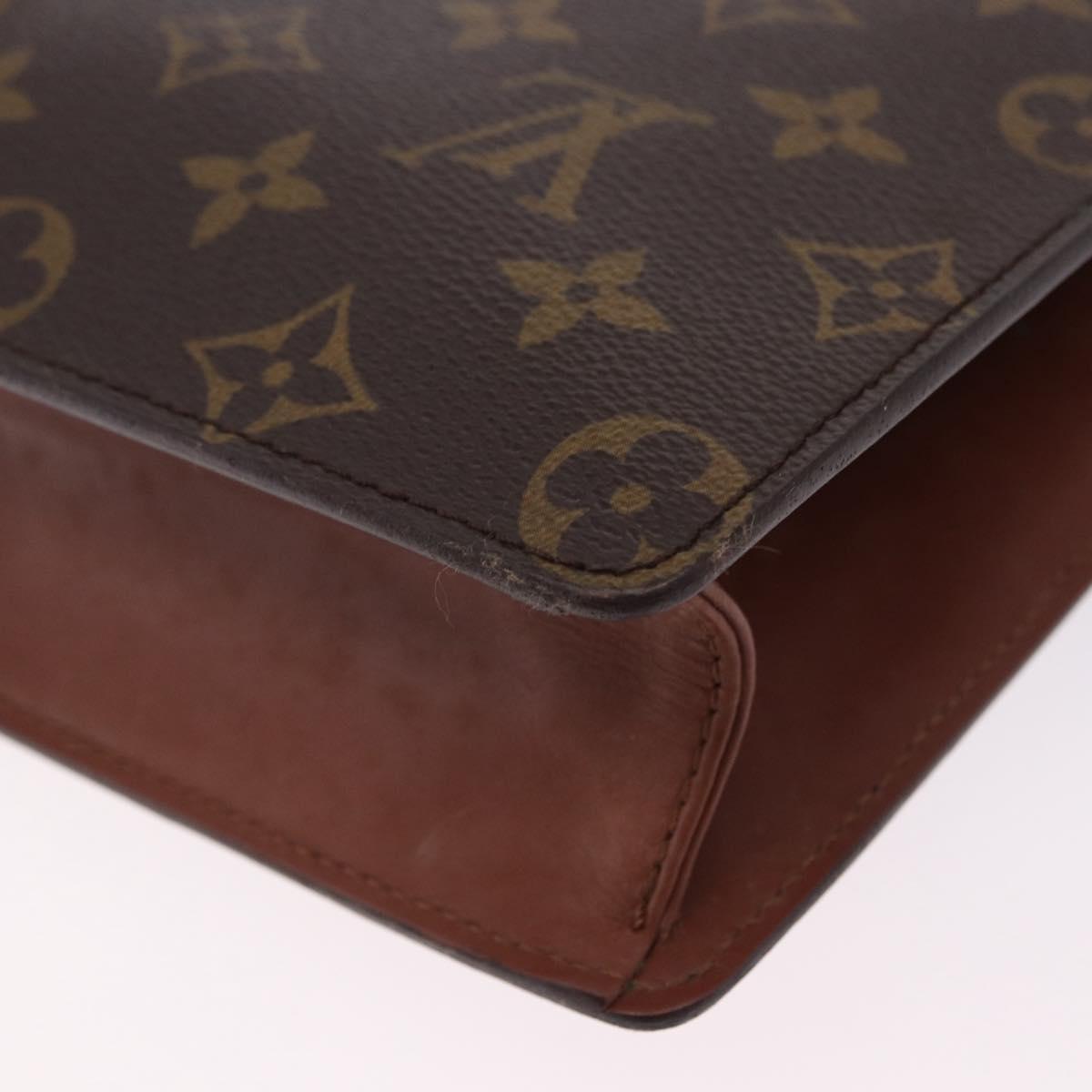 LOUIS VUITTON Monogram Monceau 26 Hand Bag 2way M51187 LV Auth ep15202