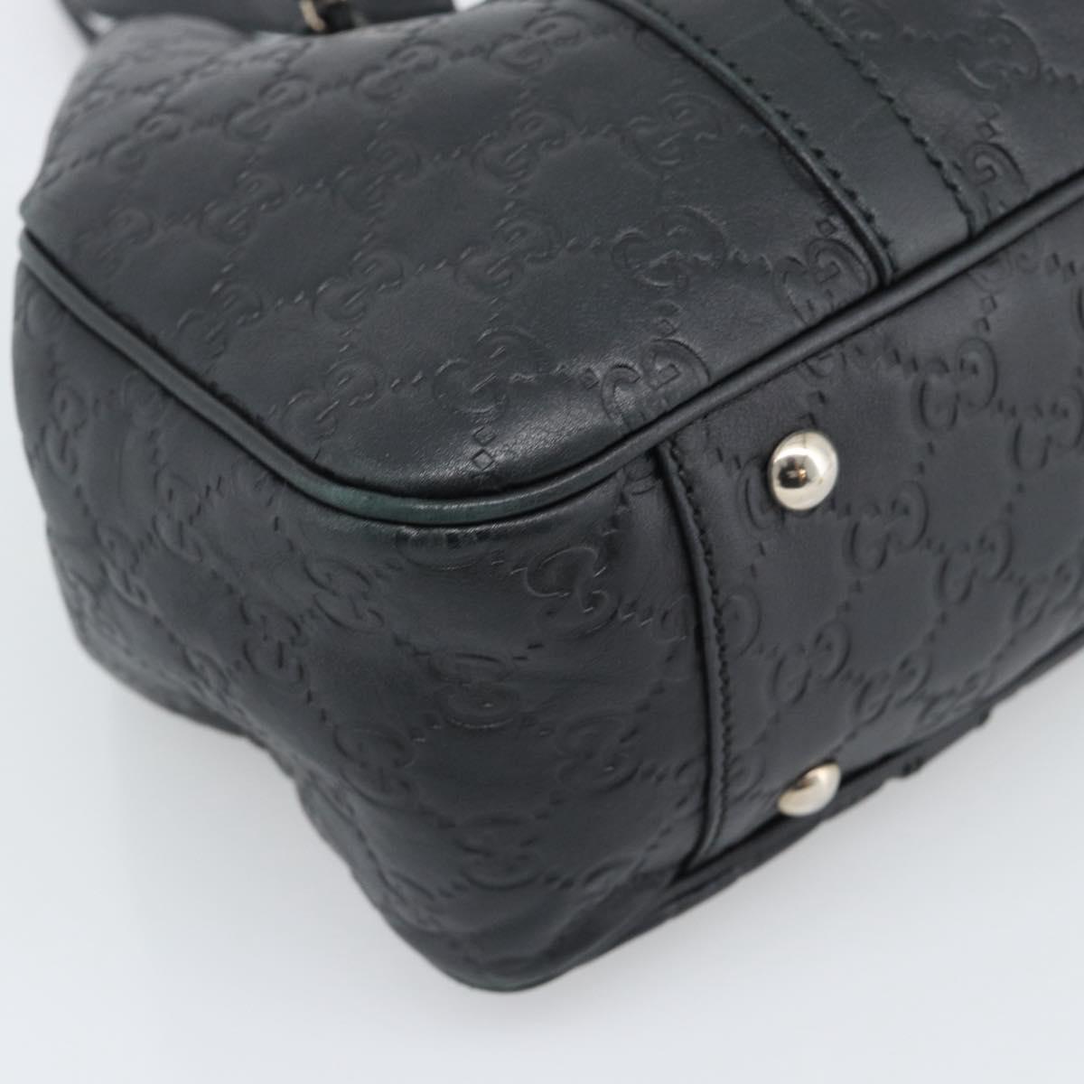GUCCI GuccissimaGG Tote Bag Leather Black Gold 232957 Auth ep15205V