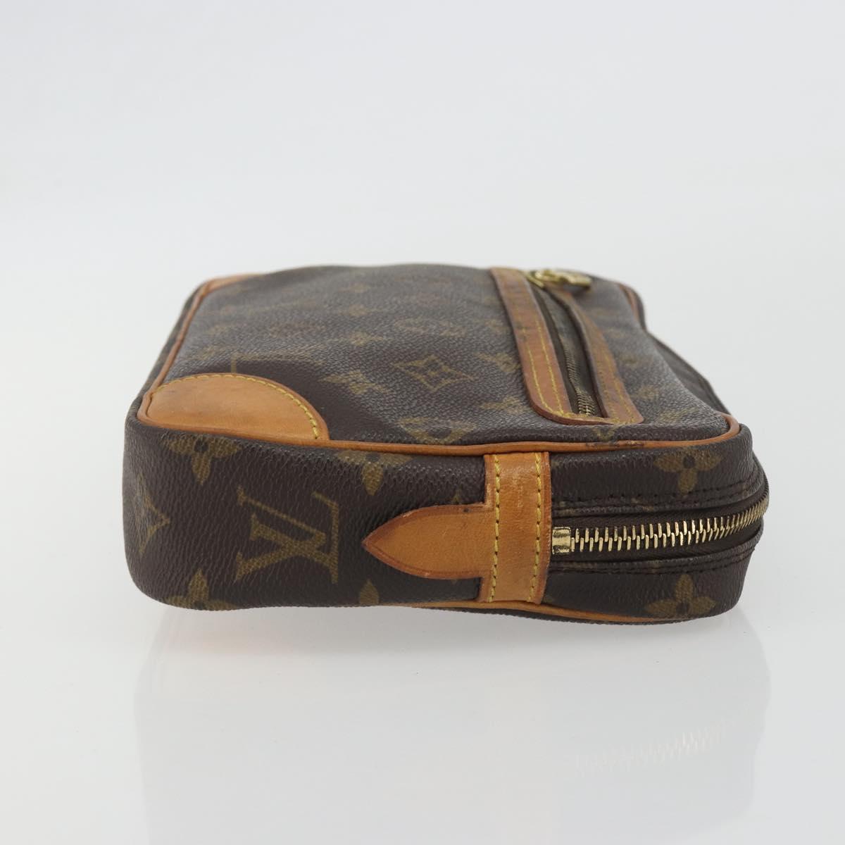 LOUIS VUITTON Monogram Marly Dragonne GM Clutch Bag M51825 LV Auth ep15213