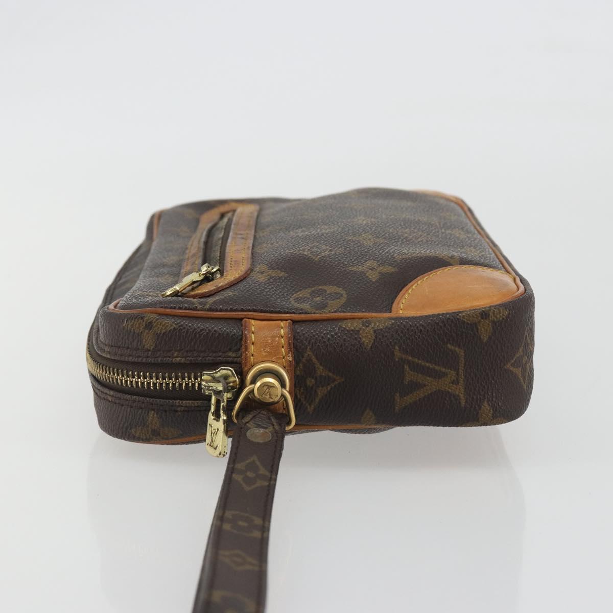 LOUIS VUITTON Monogram Marly Dragonne GM Clutch Bag M51825 LV Auth ep15213