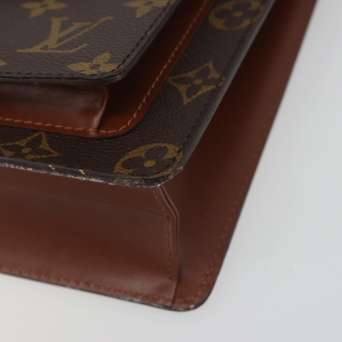 LOUIS VUITTON Monogram Monceau 26 Hand Bag 2way M51187 LV Auth ep15216