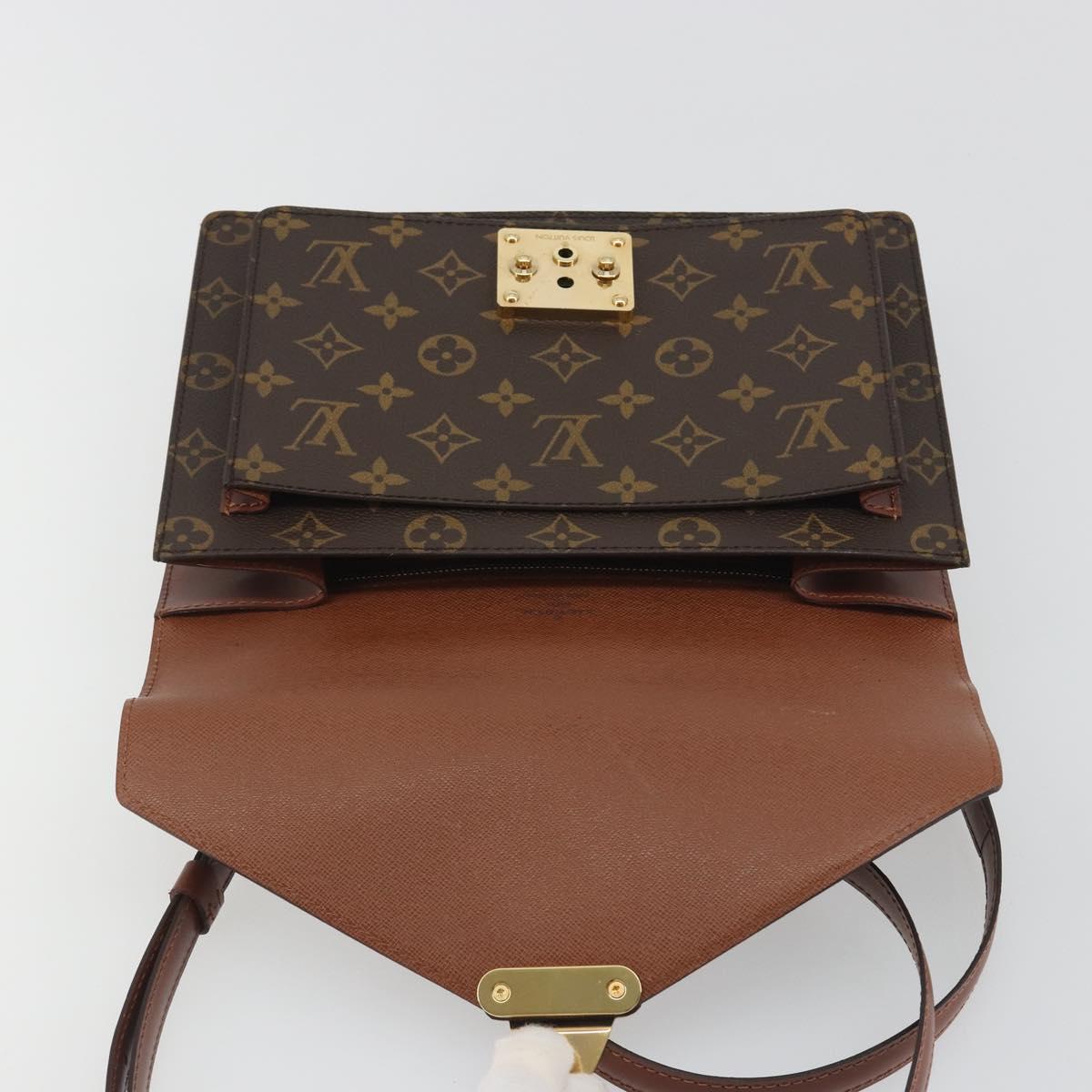 LOUIS VUITTON Monogram Monceau 26 Hand Bag 2way M51187 LV Auth ep15216