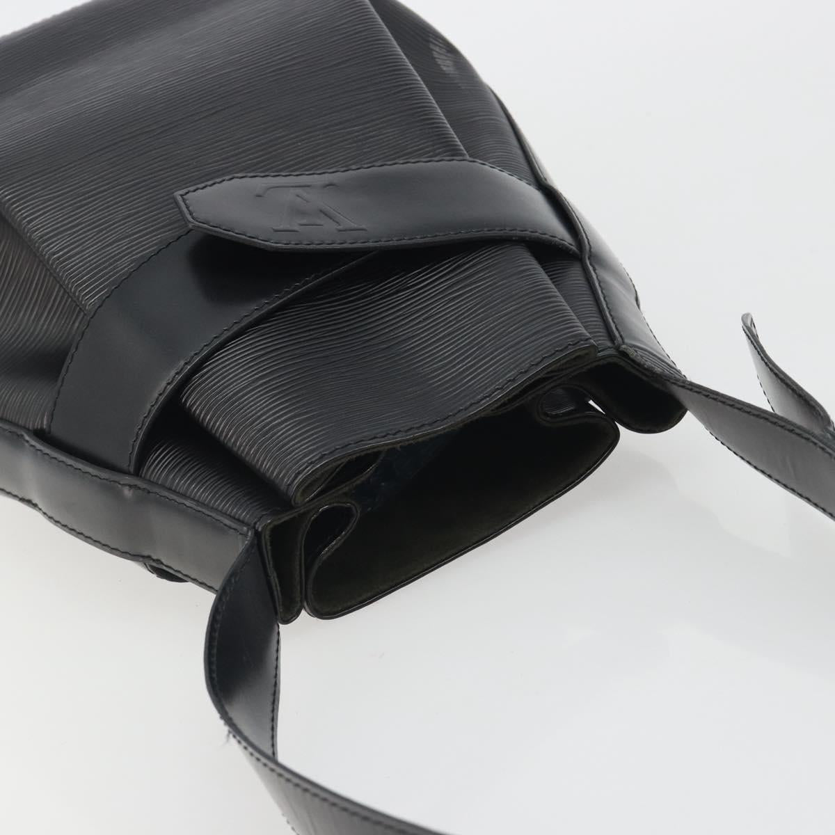 LOUIS VUITTON Epi Sac de Paul PM Shoulder Bag Black M80157 LV Auth ep15219