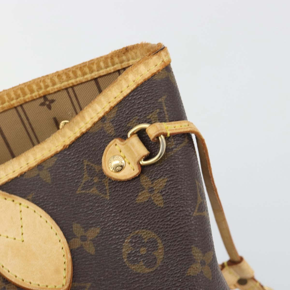 LOUIS VUITTON Monogram Neverfull PM Tote Bag M40155 LV Auth ep15233