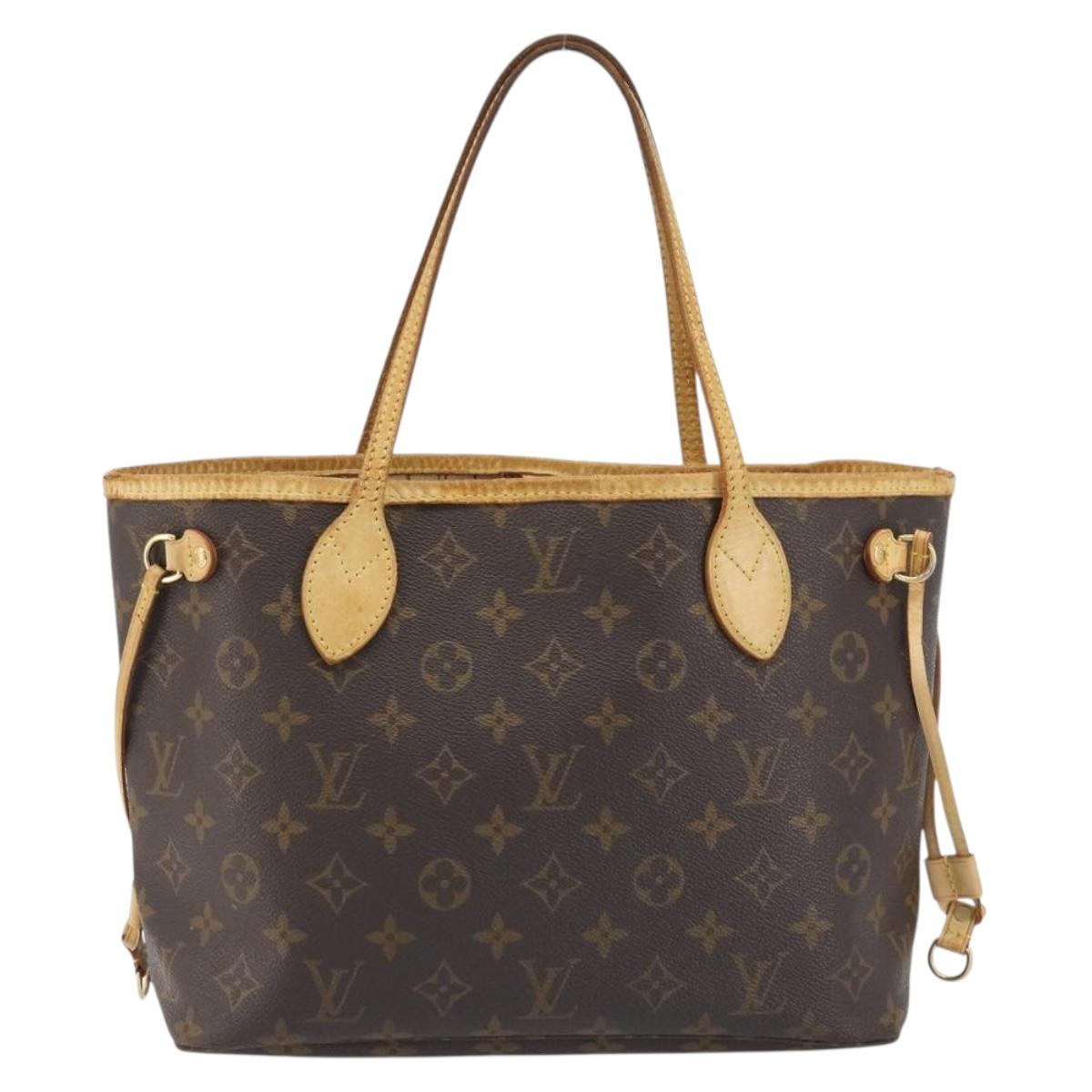 LOUIS VUITTON Monogram Neverfull PM Tote Bag M40155 LV Auth ep15233