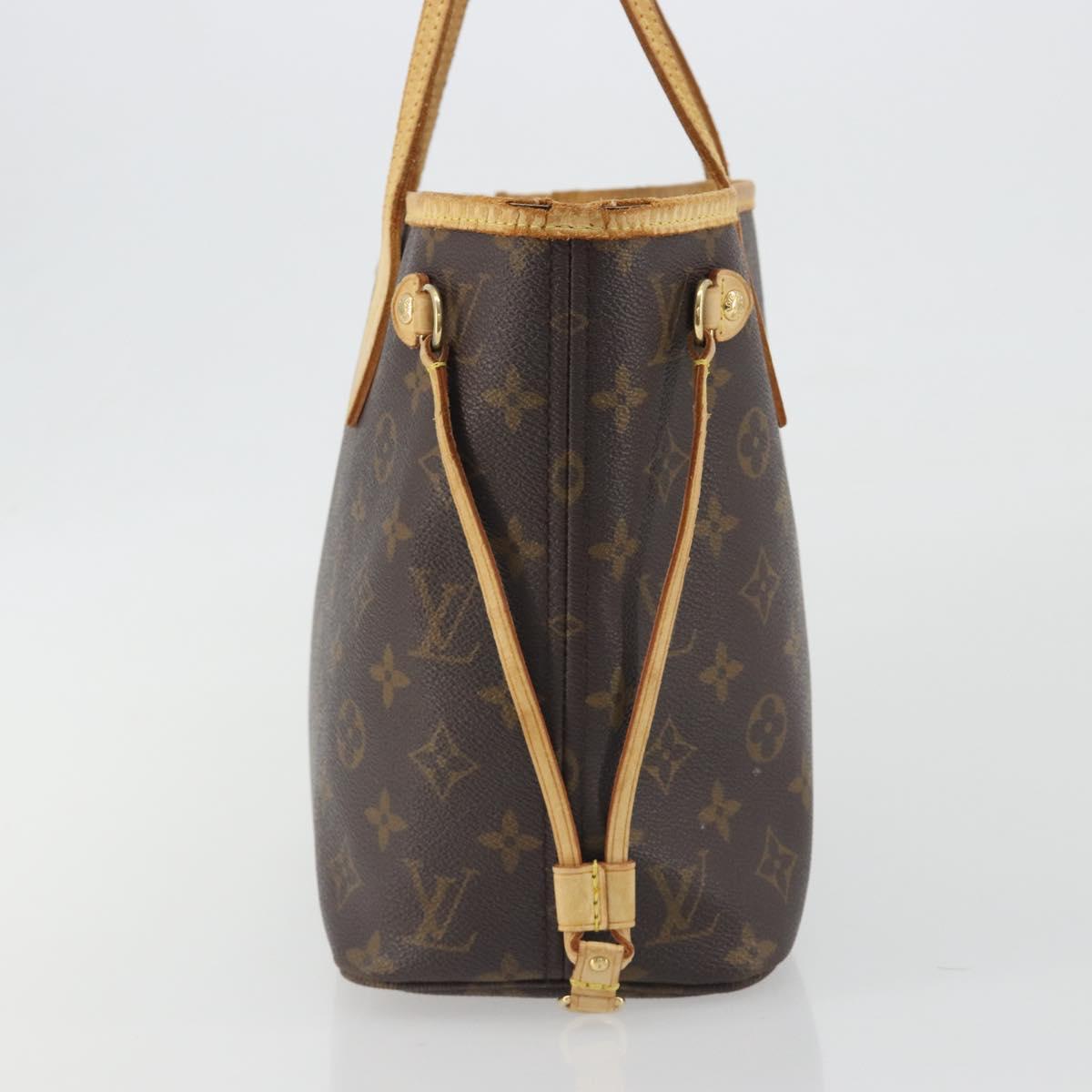 LOUIS VUITTON Monogram Neverfull PM Tote Bag M40155 LV Auth ep15233