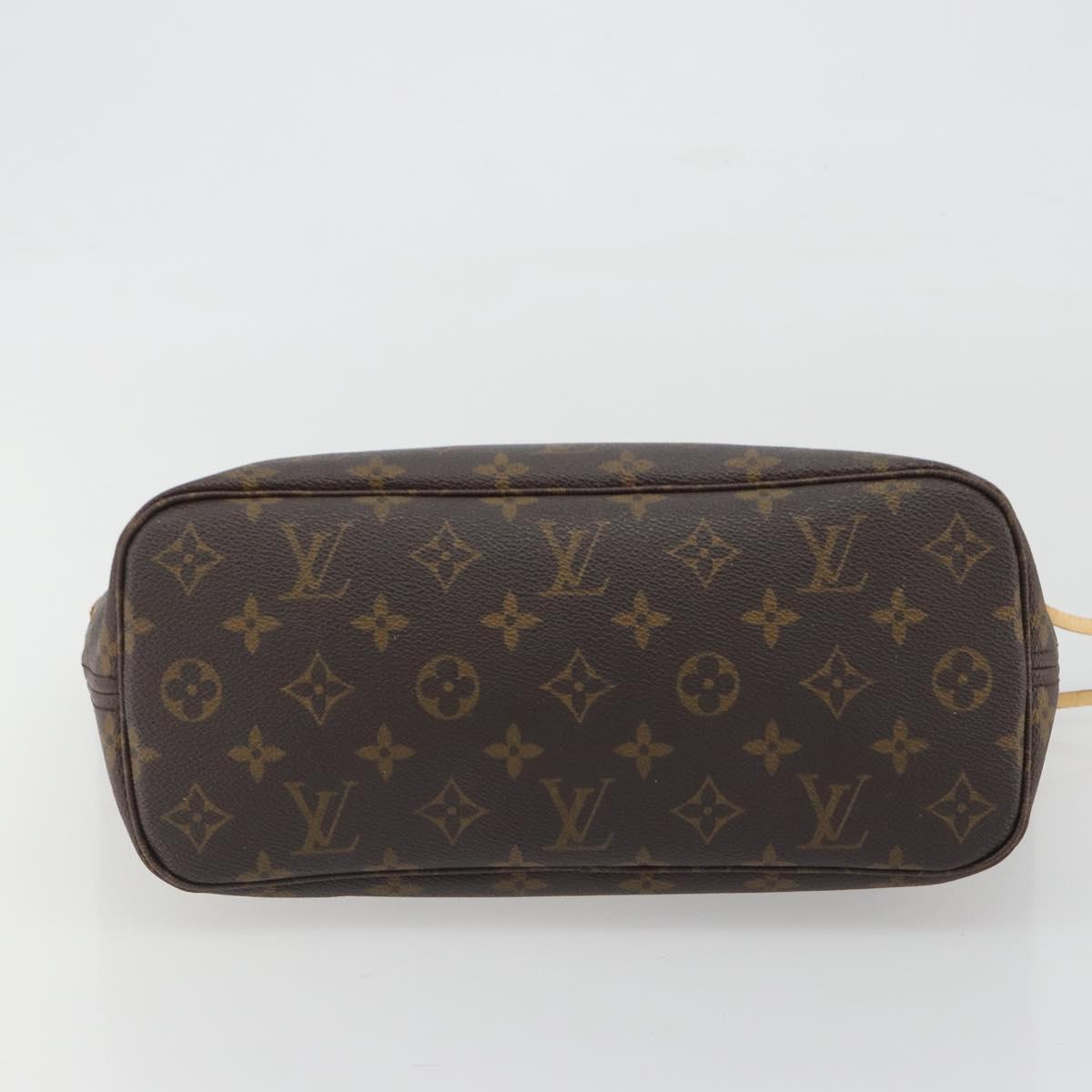 LOUIS VUITTON Monogram Neverfull PM Tote Bag M40155 LV Auth ep15233