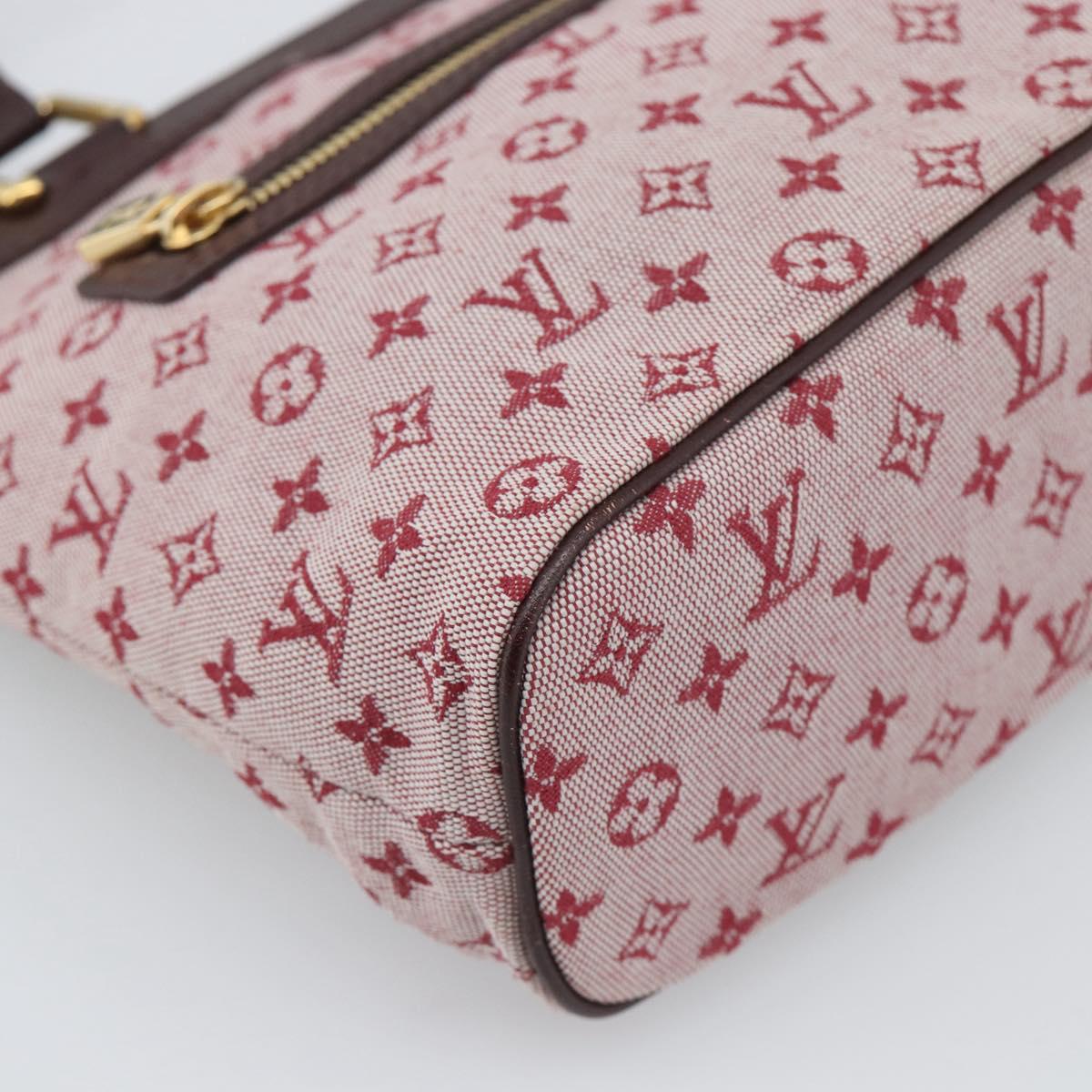 LOUIS VUITTON Monogram Mini Lucille PM Hand Bag Red M92678 LV Auth ep15236A