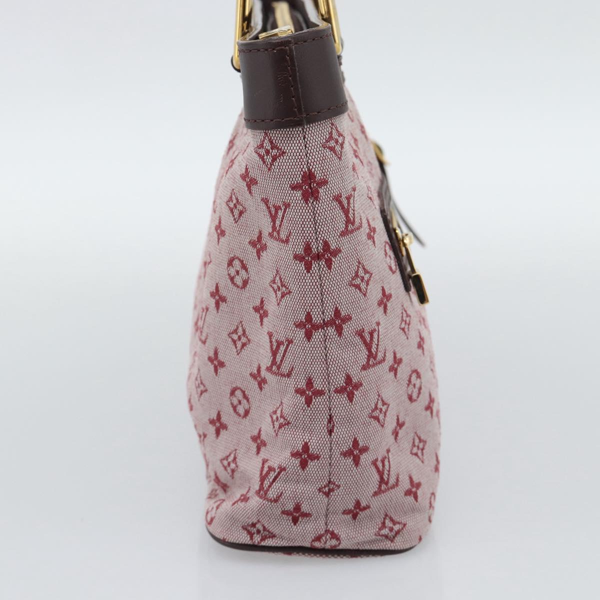 LOUIS VUITTON Monogram Mini Lucille PM Hand Bag Red M92678 LV Auth ep15236A