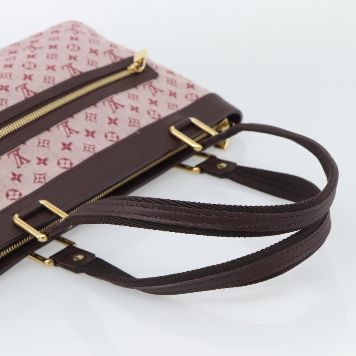 LOUIS VUITTON Monogram Mini Lucille PM Hand Bag Red M92678 LV Auth ep15236A