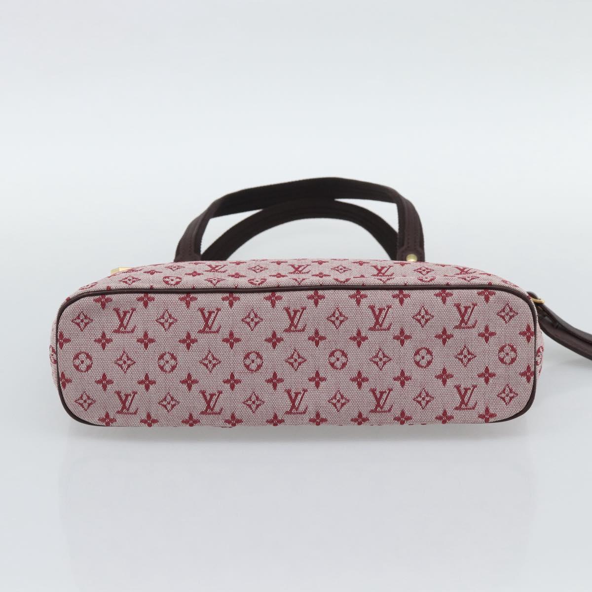 LOUIS VUITTON Monogram Mini Lucille PM Hand Bag Red M92678 LV Auth ep15236A