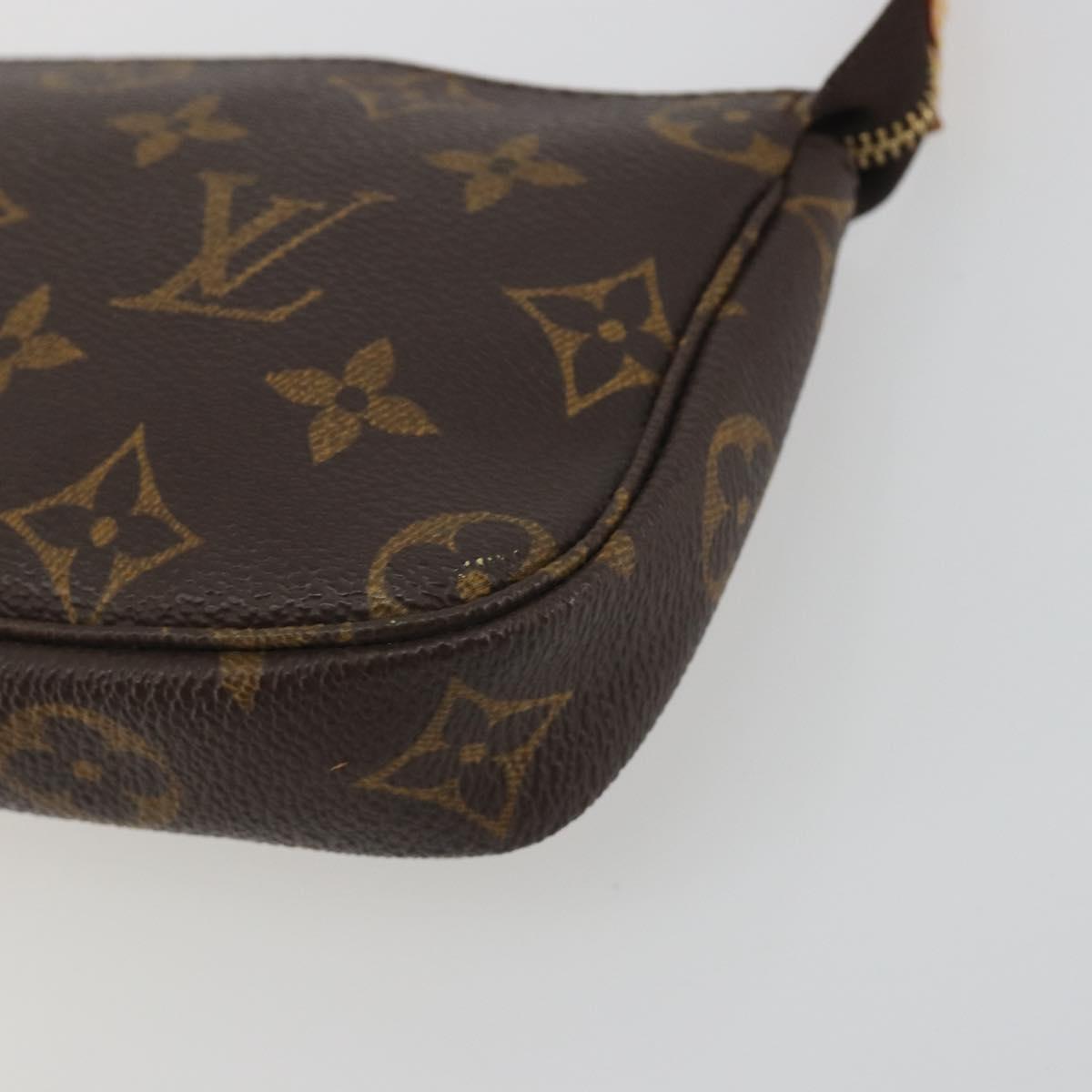 LOUIS VUITTON Monogram Mini Pochette Accessoires Pouch M58009 LV Auth ep15240A