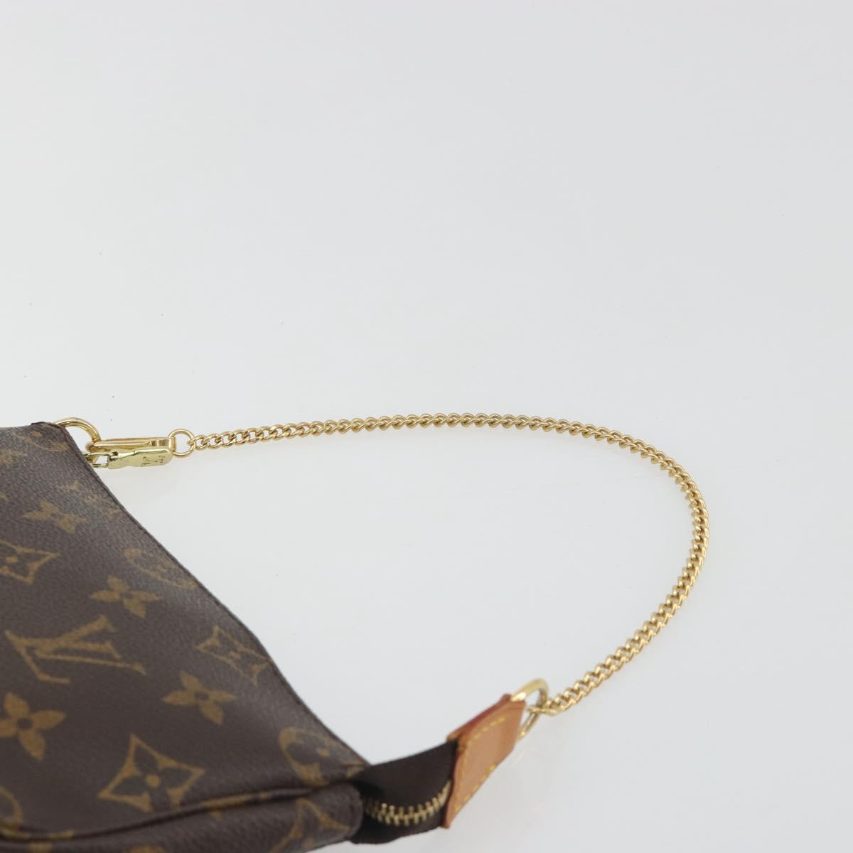 LOUIS VUITTON Monogram Mini Pochette Accessoires Pouch M58009 LV Auth ep15240A