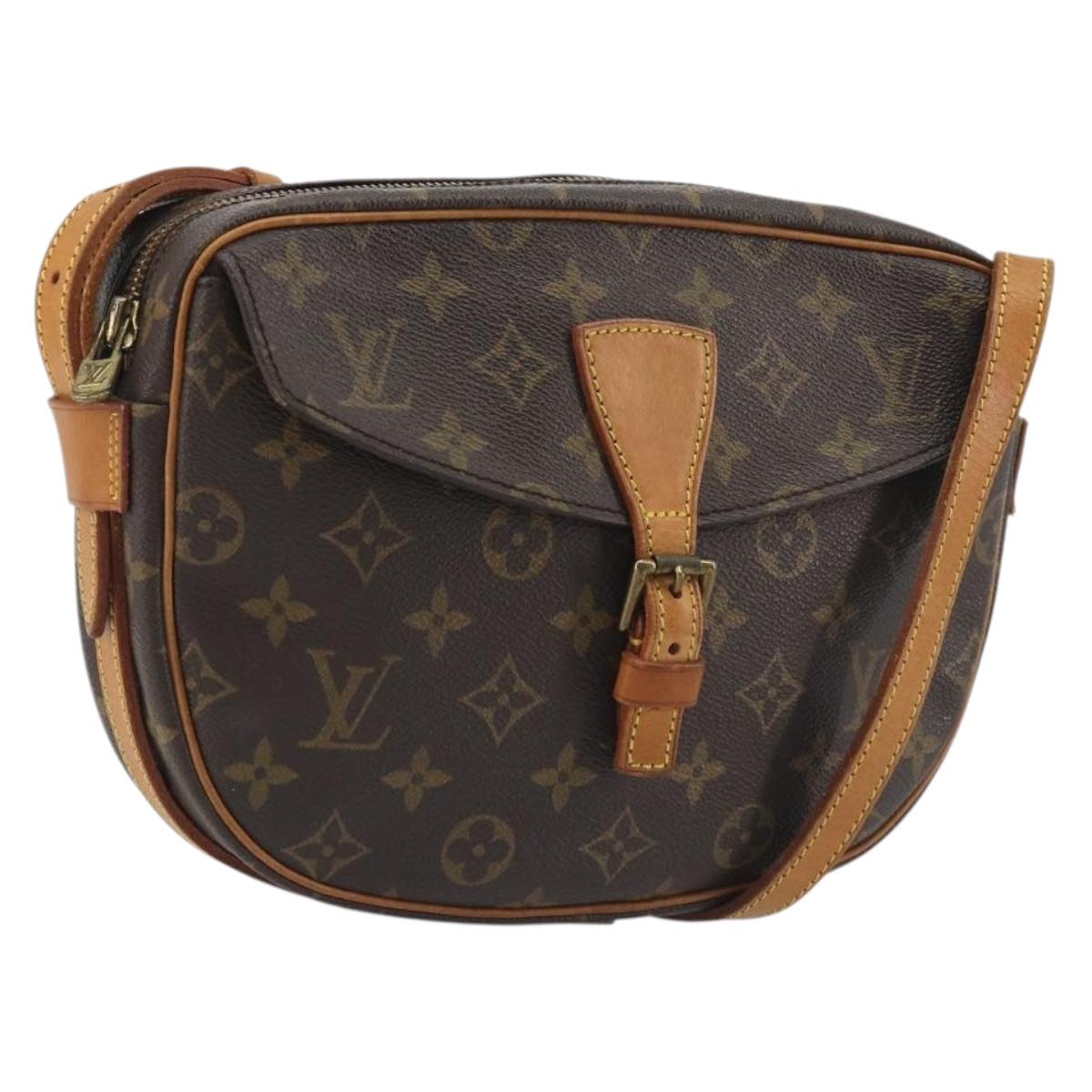 LOUIS VUITTON Monogram Jeune Fille MM Shoulder Bag M51226 LV Auth ep15242