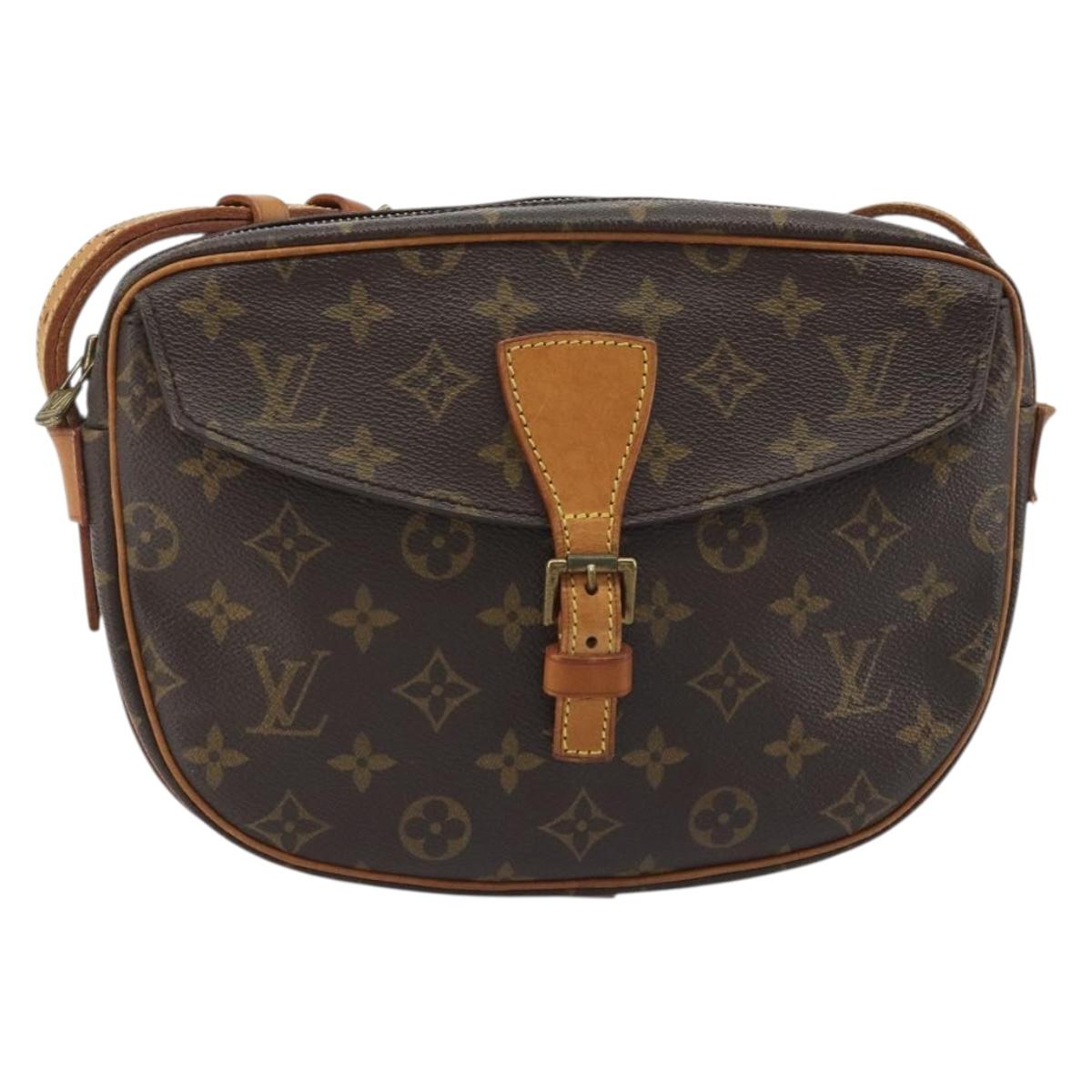 LOUIS VUITTON Monogram Jeune Fille MM Shoulder Bag M51226 LV Auth ep15242