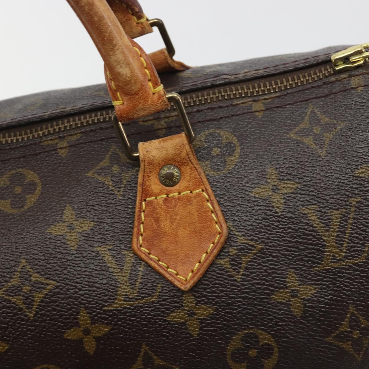 LOUIS VUITTON Monogram Speedy 30 Hand Bag M41526 LV Auth ep15249