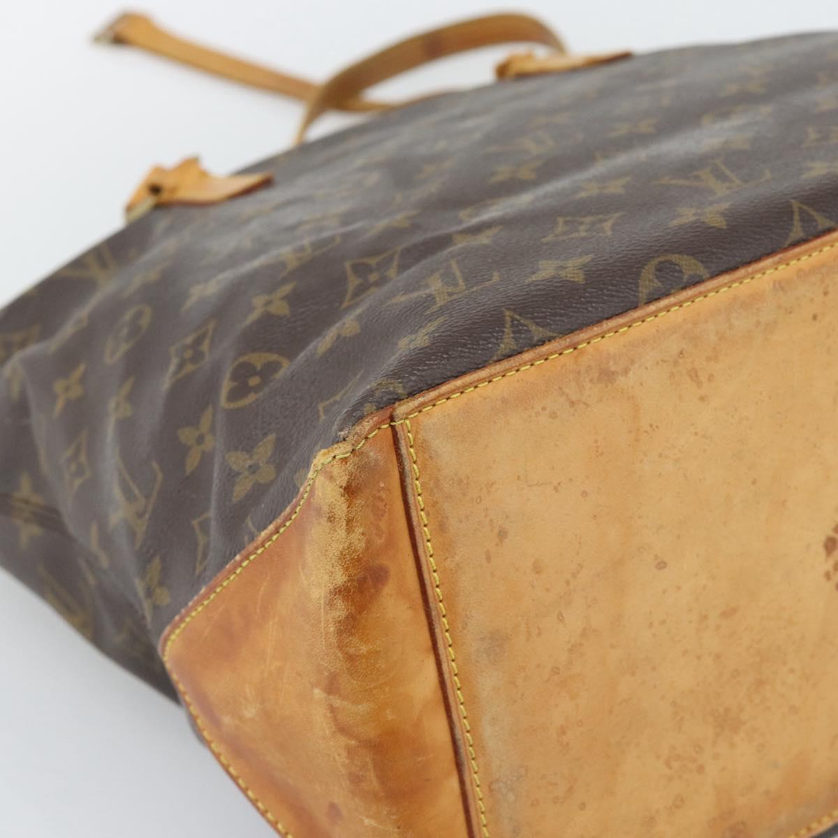 LOUIS VUITTON Monogram Cabas Mezzo Tote Bag M51151 LV Auth ep15251