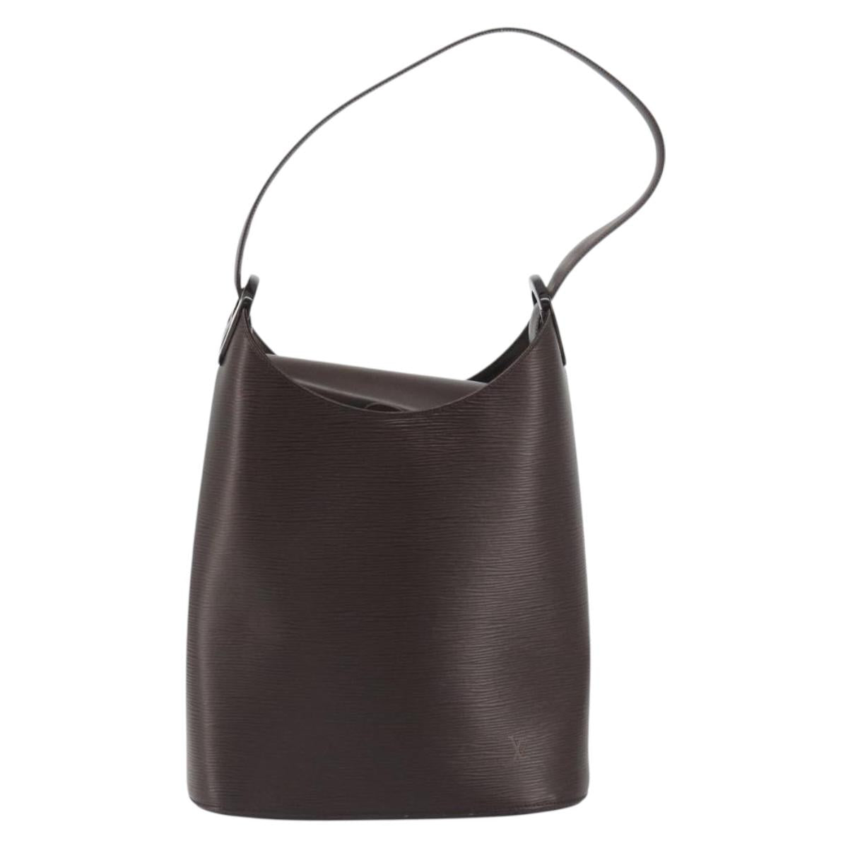 LOUIS VUITTON Epi Verseau Shoulder Bag Brown Mocha M5281D LV Auth ep15261V