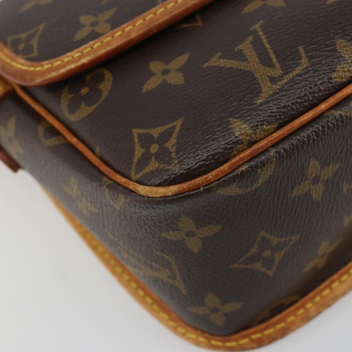 LOUIS VUITTON Monogram Sologne Shoulder Bag M42250 LV Auth ep15269