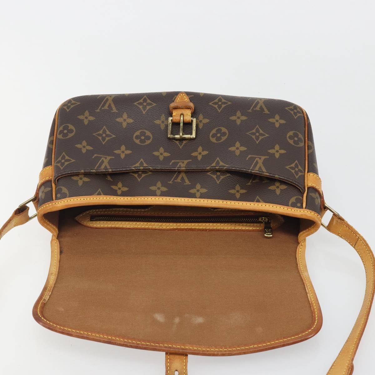 LOUIS VUITTON Monogram Sologne Shoulder Bag M42250 LV Auth ep15269