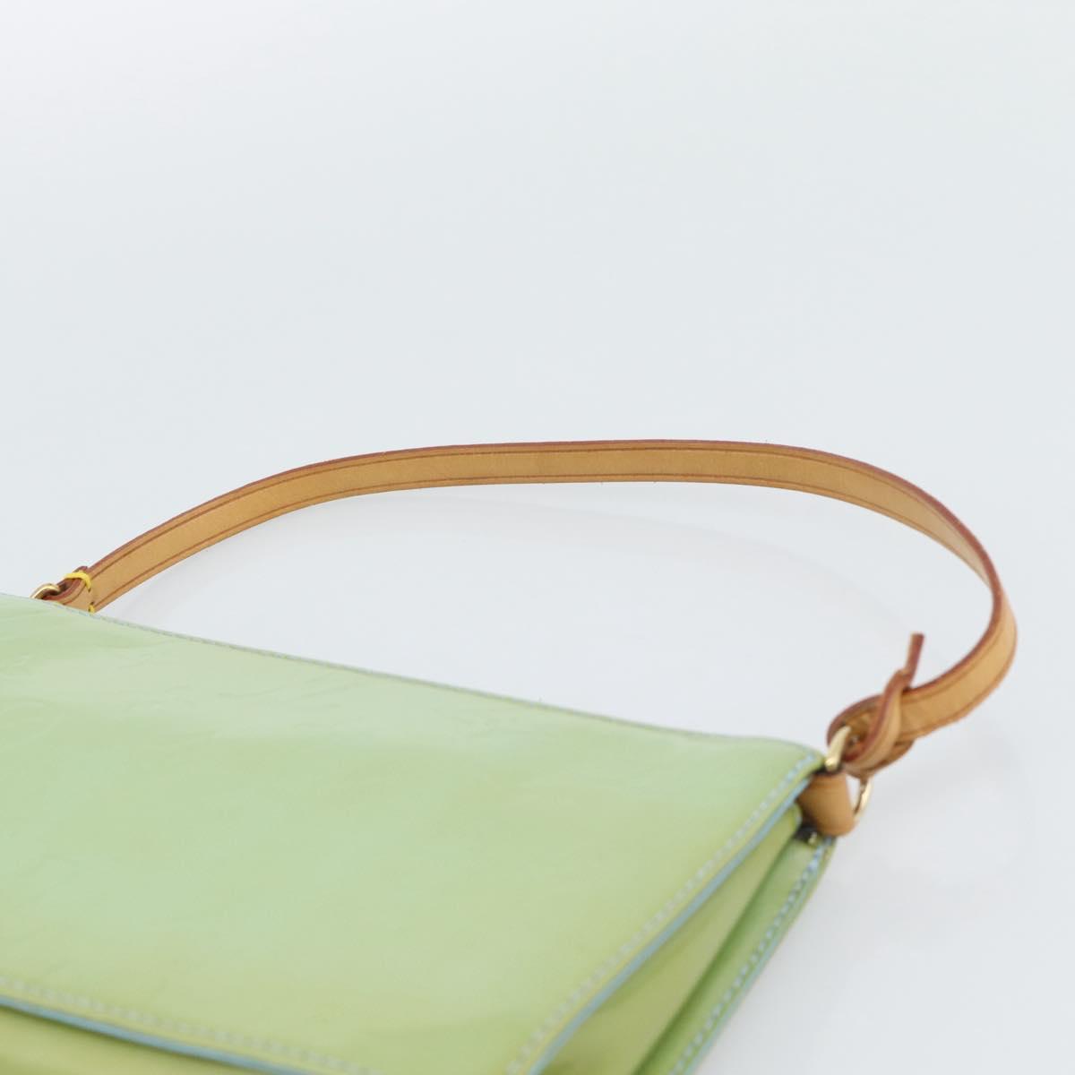 LOUIS VUITTON Monogram Vernis Lexington Accessory Pouch Blue M91011 Auth ep15271