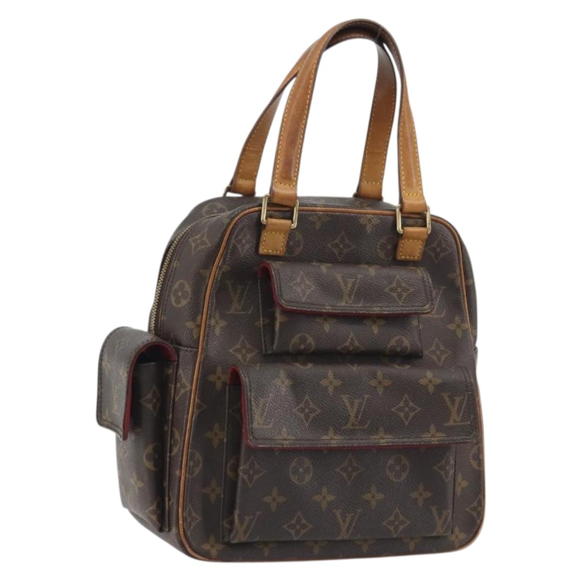 LOUIS VUITTON Monogram Exsantricite Hand Bag M51161 LV Auth ep15279