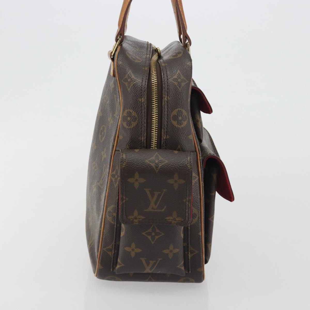 LOUIS VUITTON Monogram Exsantricite Hand Bag M51161 LV Auth ep15279