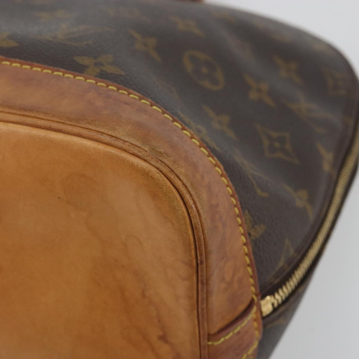 LOUIS VUITTON Monogram Alma Hand Bag M51130 LV Auth ep15280