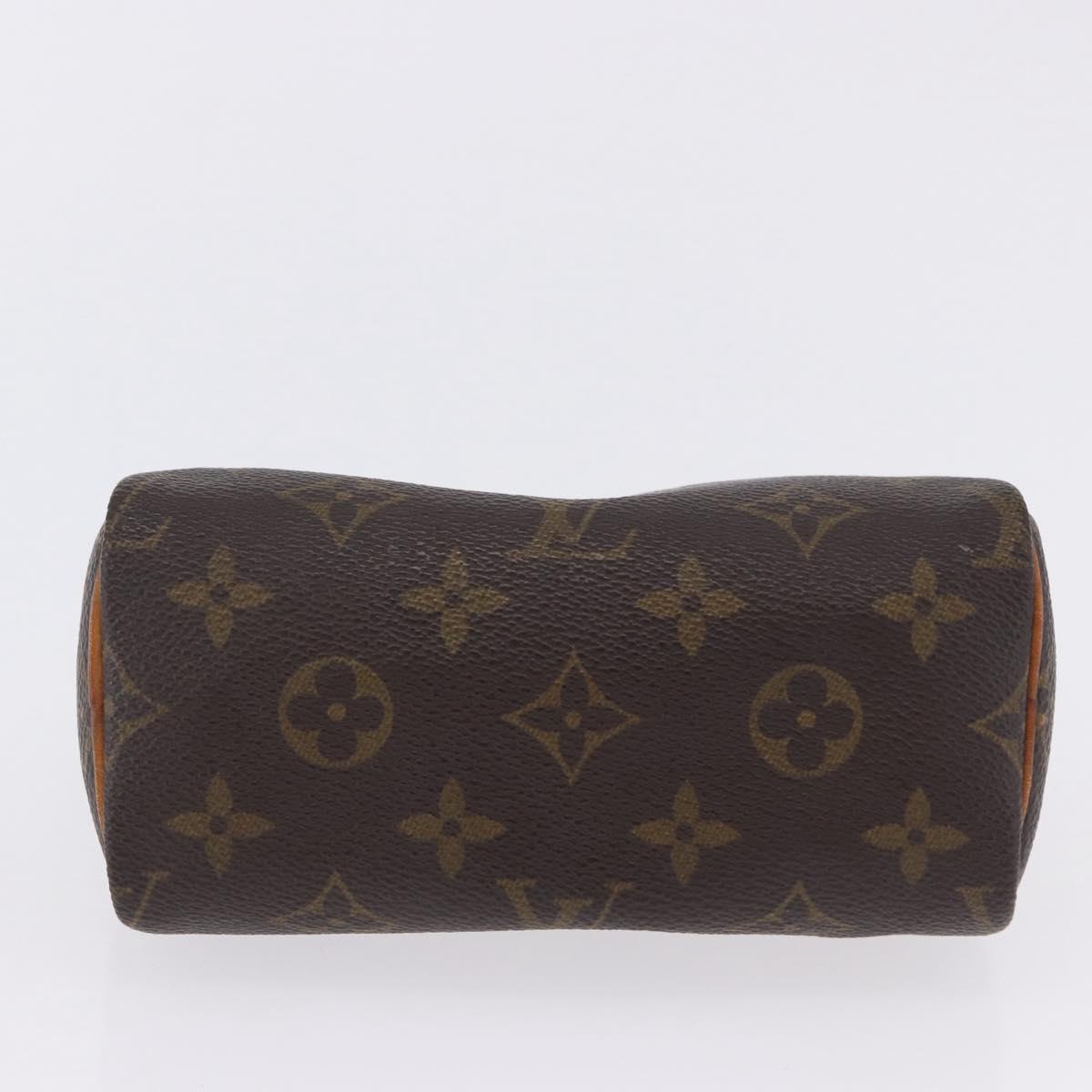 LOUIS VUITTON Monogram Mini Speedy Hand Bag M41534 LV Auth ep15281