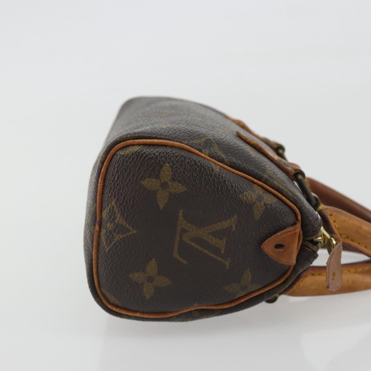 LOUIS VUITTON Monogram Mini Speedy Hand Bag M41534 LV Auth ep15281