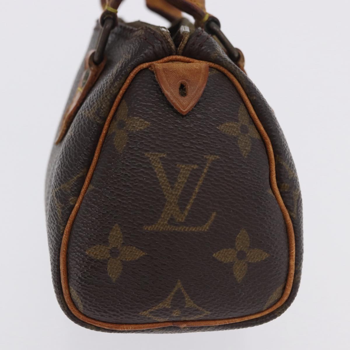 LOUIS VUITTON Monogram Mini Speedy Hand Bag M41534 LV Auth ep15281