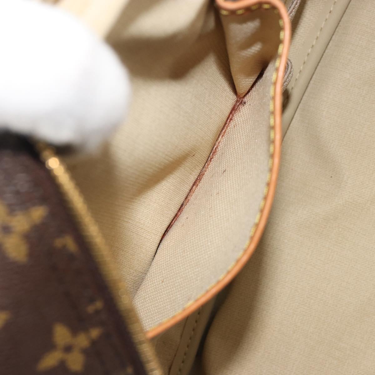 LOUIS VUITTON Monogram Deauville Hand Bag M47270 LV Auth ep15282