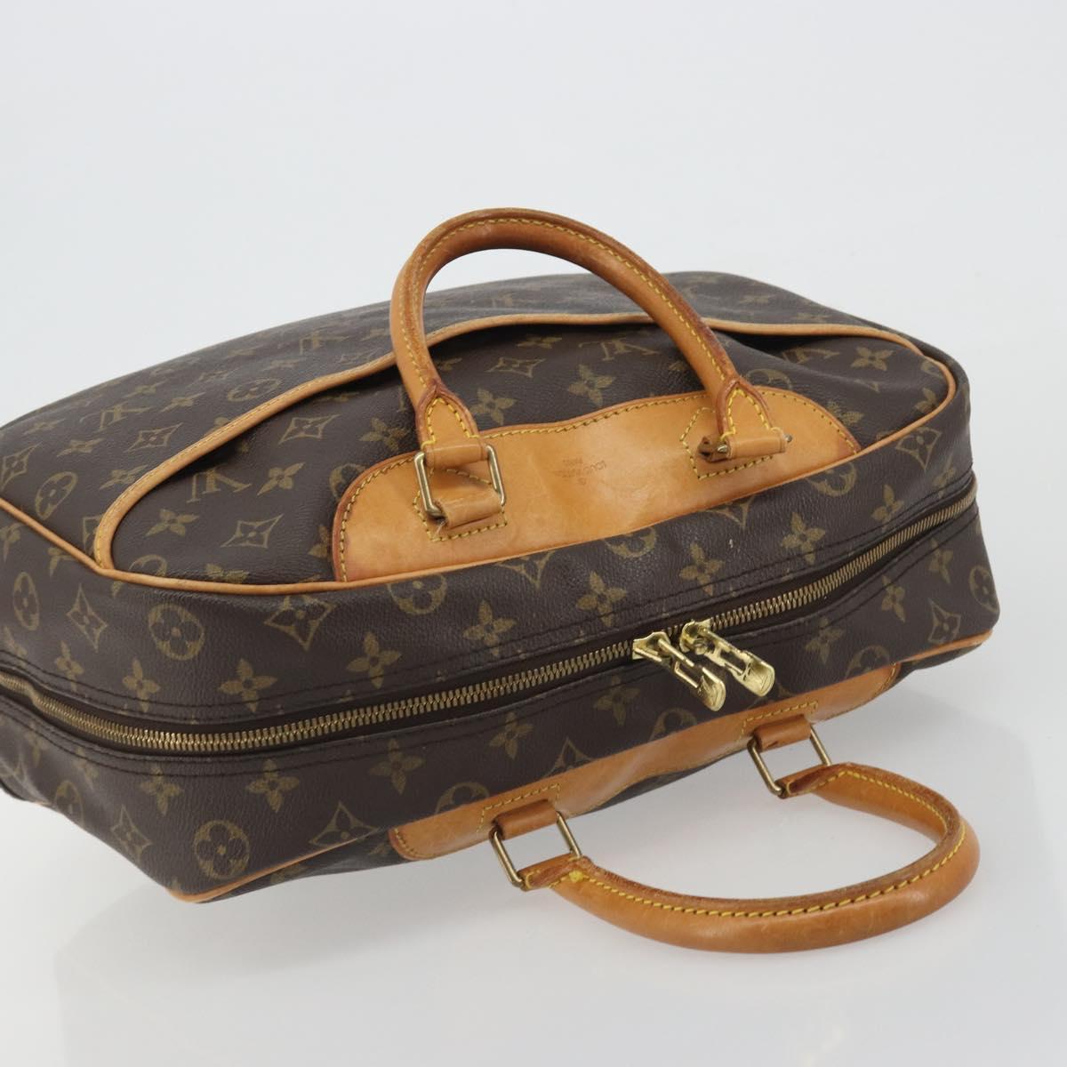 LOUIS VUITTON Monogram Deauville Hand Bag M47270 LV Auth ep15282