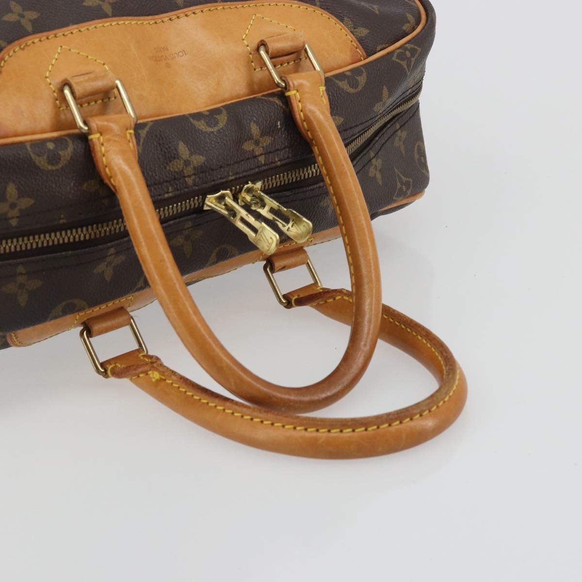 LOUIS VUITTON Monogram Deauville Hand Bag M47270 LV Auth ep15282