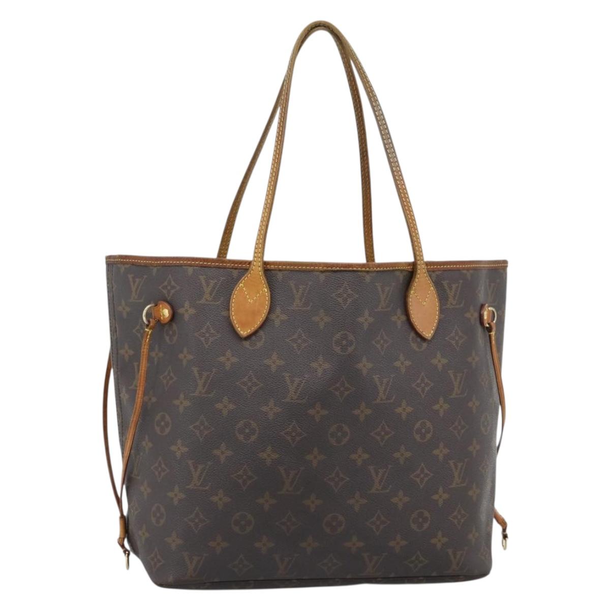 LOUIS VUITTON Monogram Neverfull MM Tote Bag M40156 LV Auth ep15285